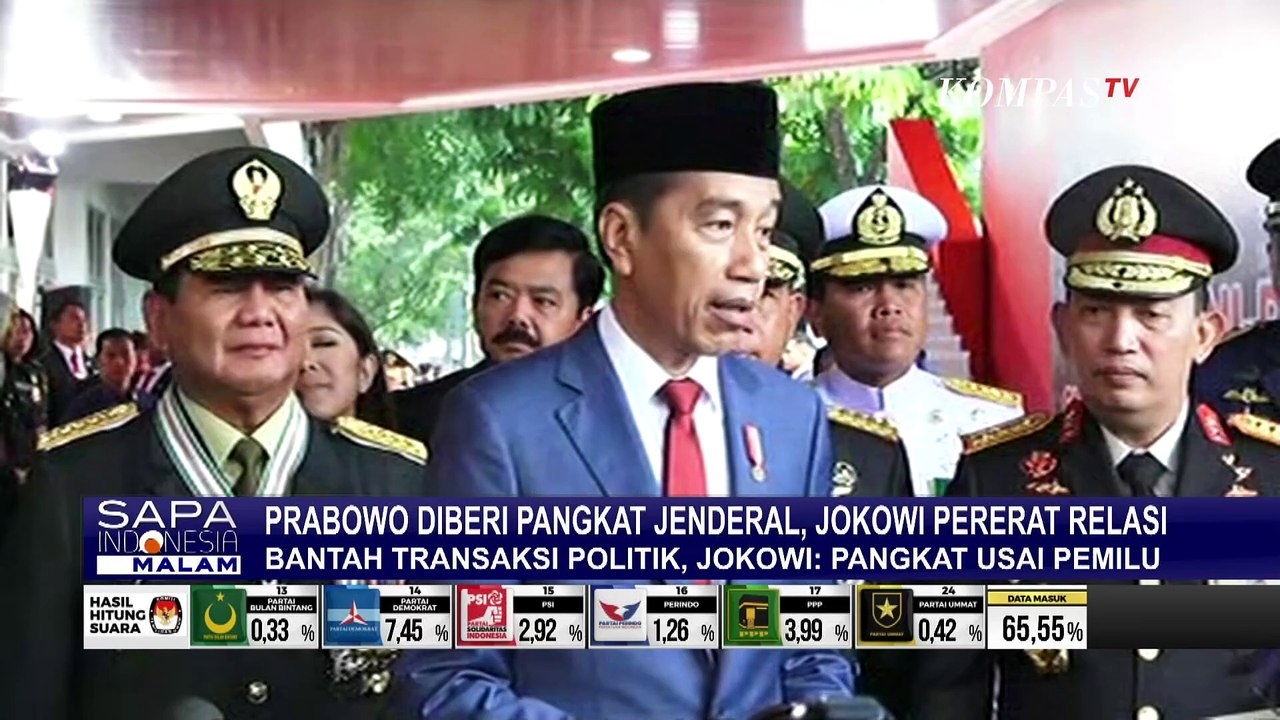 Kontroversi Jokowi Beri Gelar Jendral Kehormatan ke Prabowo, Politisi hingga Aktivis Buka Suara