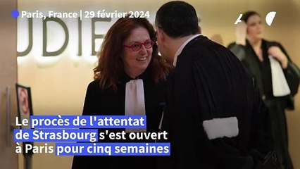 Ouverture du procès de l'attentat au marché de Noël de Strasbourg en 2018