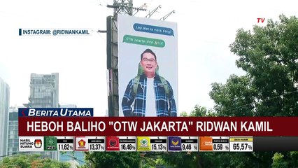 Ridwan Kamil Klarifikasi soal Baliho OTW Jakarta
