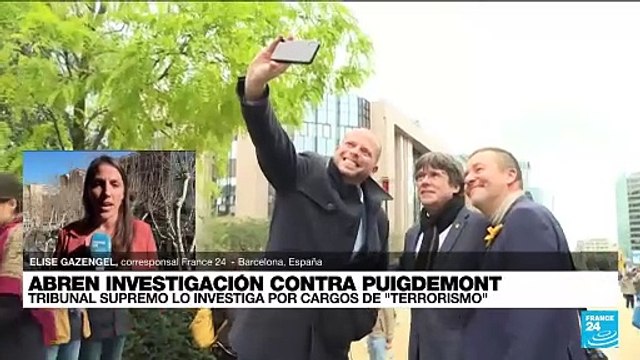 Informe desde Barcelona: Tribunal Supremo investigará a Carles Puigdemont por terrorismo