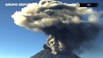 Ceniza del volcán Popocatépetl afecta vuelos en AICM