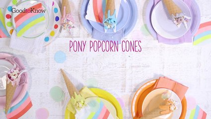 Pony Popcorn Cones | Recipe
