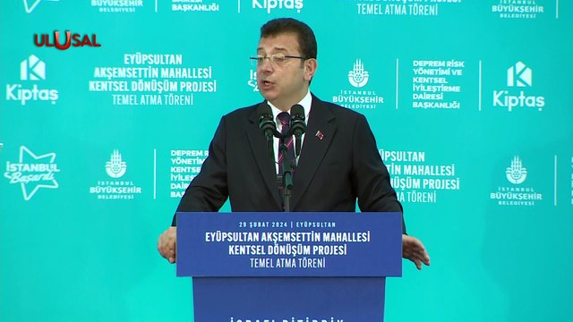 Ekrem İmamoğlu Murat Kurum'un 650 bin konut vaadini gerçekçi bulmadı