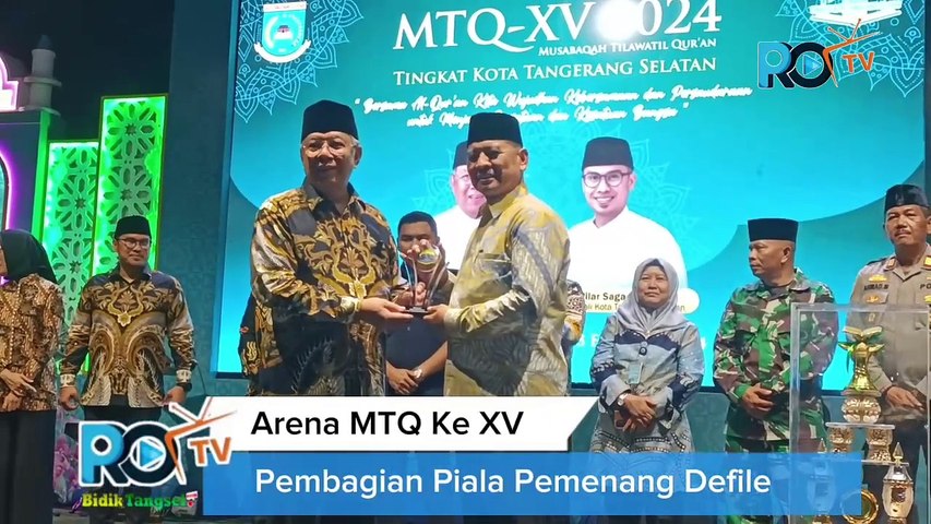 Penutupan MTQ Ke XV Tingkat Kota Tangerang Selatan
