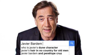 Javier Bardem Answers the Web's Most Searched Questions