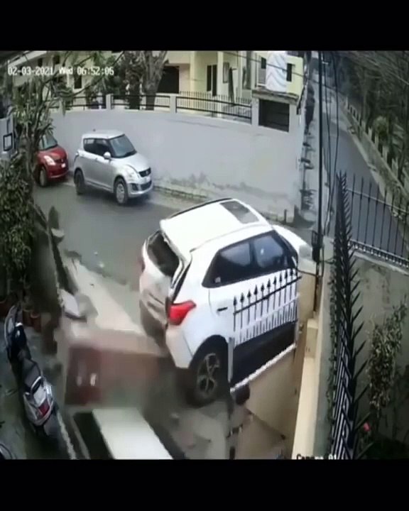 funny car accident 