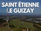 Vue aérienne du Guizay : Belvédère emblématique de Saint-Étienne - Vu Du Ciel - TL7, Télévision loire 7