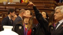 Ligue des Nations (F) - Les joueuses espagnoles reçues par le chef gouvernement