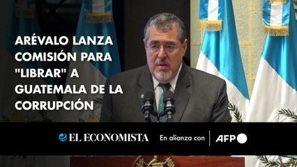 Arévalo lanza comisión para "librar" a Guatemala de la corrupción