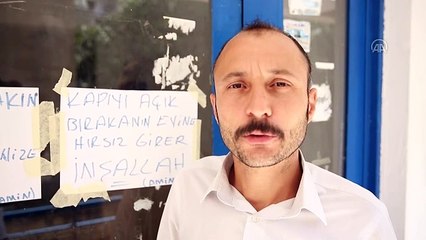 Bir yurdum insanı haberi, Apartman sakinlerinden bunaldı kapıya bunu yazdı