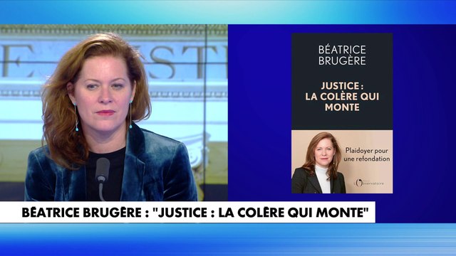 Béatrice Brugère, secrétaire générale Unité Magistrats, présente son livre «Justice : la colère qui monte»