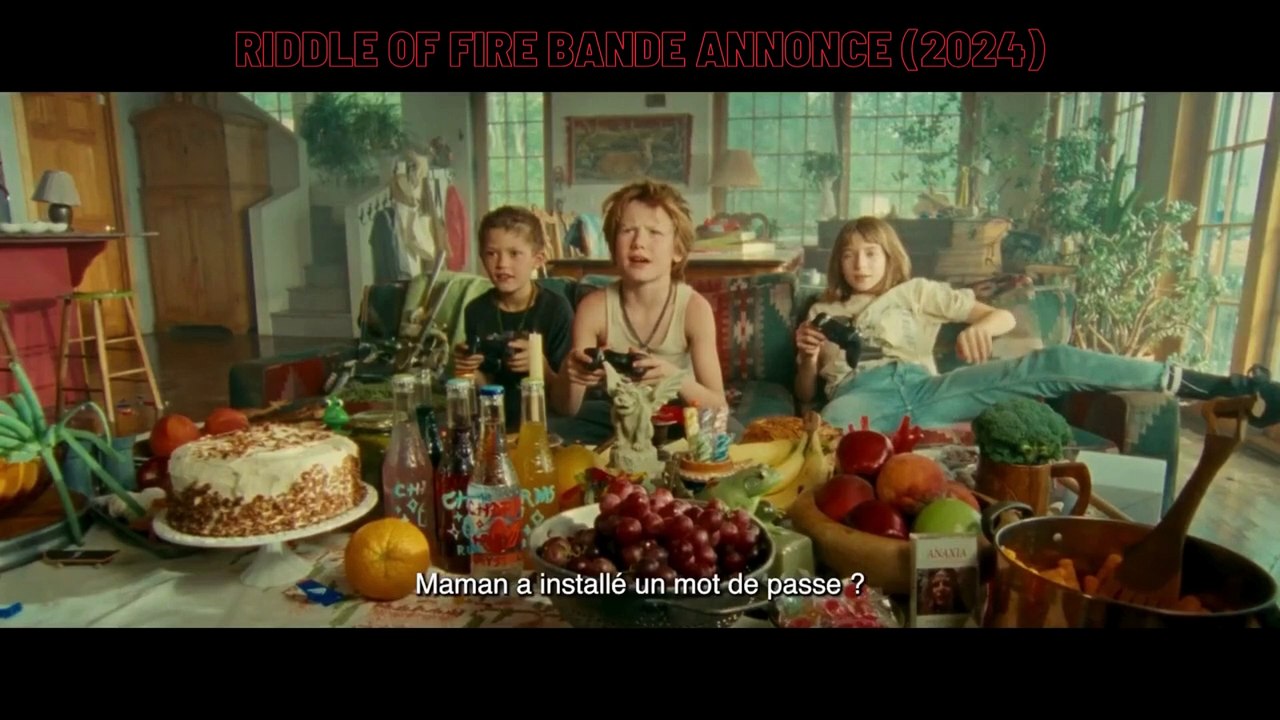 RIDDLE OF FIRE Bande Annonce (2024)