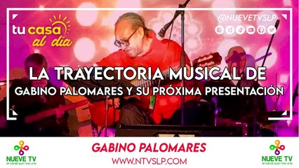 La Trayectoria Musical de Gabino Palomares y su Próxima Presentación