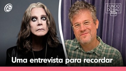 Edgard Piccoli relembra entrevista com Ozzy Osbourne: "Mal consegui entender  o que ele falava"