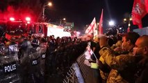 Gürcistan'da güvenlik güçleri yeni gösterilere izin vermedi