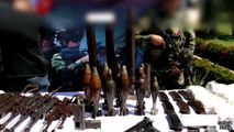 25-09-18   Duro golpe contra el Clan del Golfo Incautaron arsenal de guerra y cocaina en El Bagre