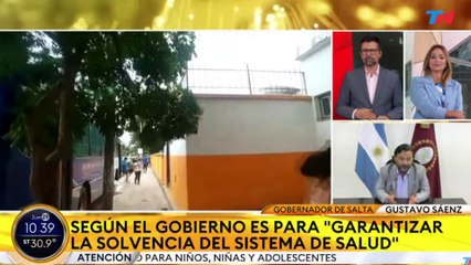 Entrevista a Gustavo Sáenz en TN