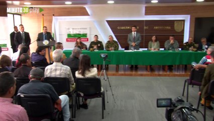 30-10-18 En el Chuscal se construira una estación mixta de Policia y Ejercito