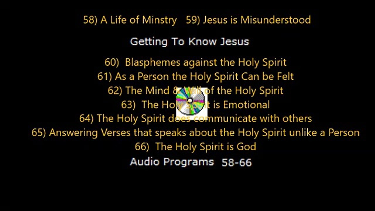 Studies on the Holy Spirit