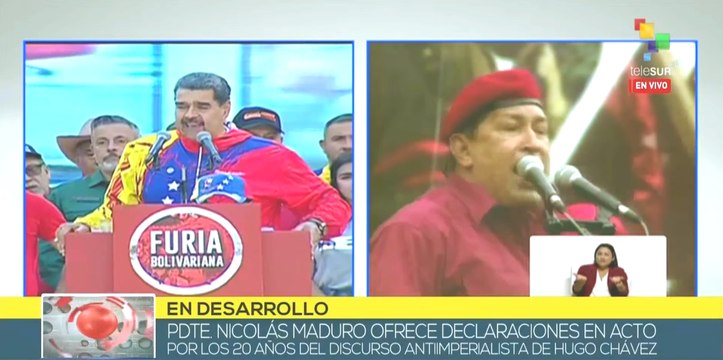 Nicolás Maduro: Este pueblo ha vuelto a desbordarse a las calles con su pasión bolivariana