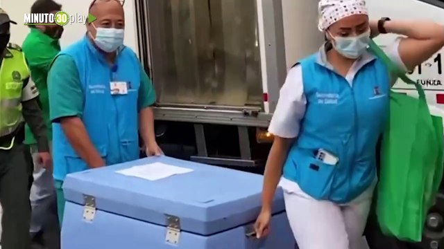 ¡Qué buena! Esta semana llegarán a Antioquia más de 6.000 dosis de la vacuna de Pfizer