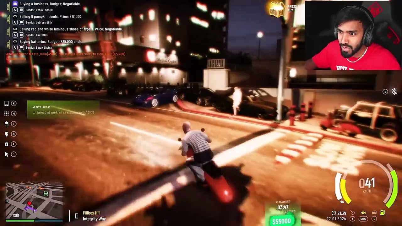 MY FIRST DAY IN NEW GANGSTER CITY