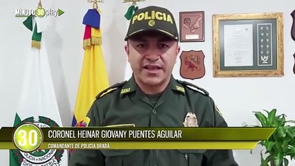 Los pillaron haciendo graffitis con siglas alusivas a las Autodefensas Gaitanistas de Colombia y los capturaron