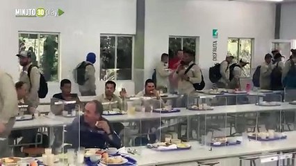 Trabajadores de Hidroituango protestando