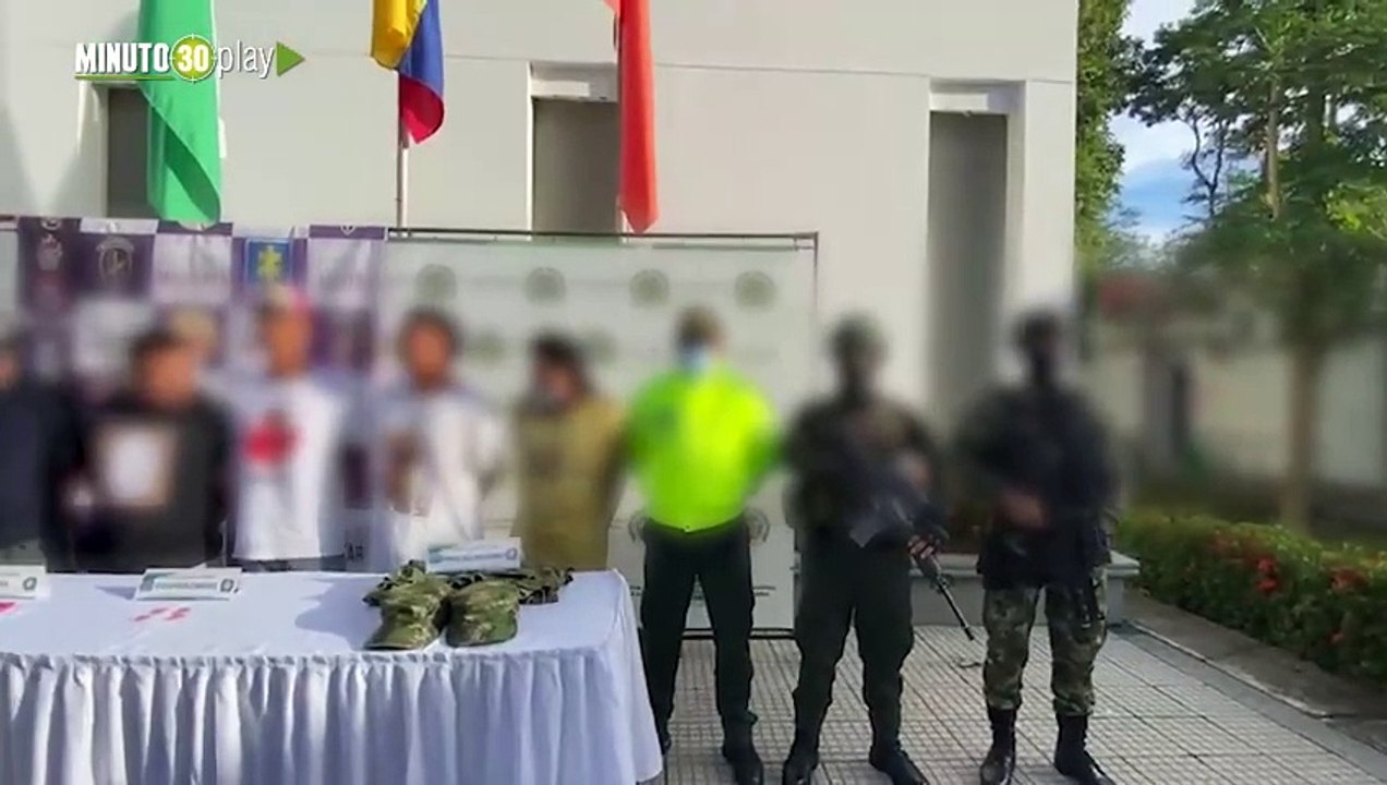 En Carepa fueron capturados seis presuntos integrantes de banda Los Parques