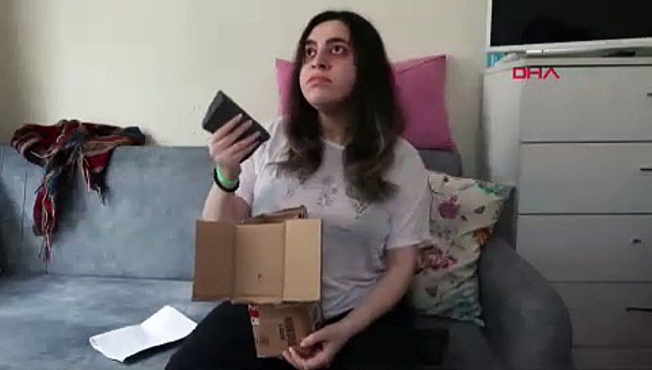 Sipariş ettiği tablet yerine taş geldi