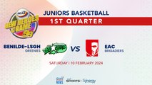 NCAA Season 99 | Benilde-LSGH vs EAC (Juniors Basketball) | 1st Quarter