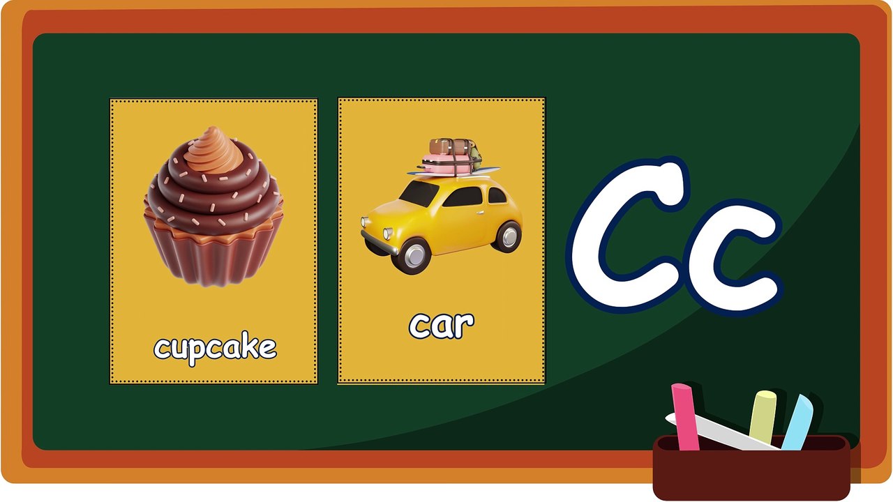 Educational ABC fun for young learners - Learning 'A for APPLE' for kids - ABC activities for young kids