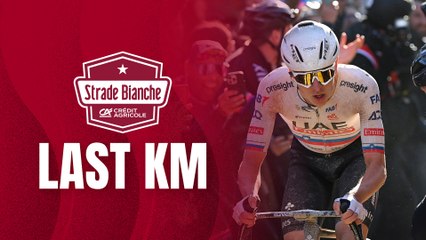 Tải video: Strade Bianche 2024 | Last KM of Tadej Pogacar