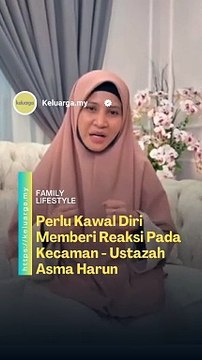 Hadapi kencaman ini, bukan semua orang mampu.. Jadi perlu kawal diri