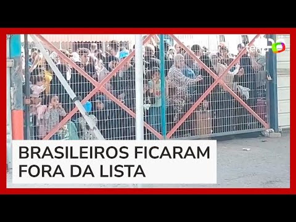 Primeiro grupo de feridos e estrangeiros deixa Gaza após fronteira com o Egito ser aberta