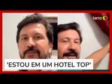 Cantor sertanejo Jads é expulso de hotel após debochar de quarto em MG: 'Janela fake news'