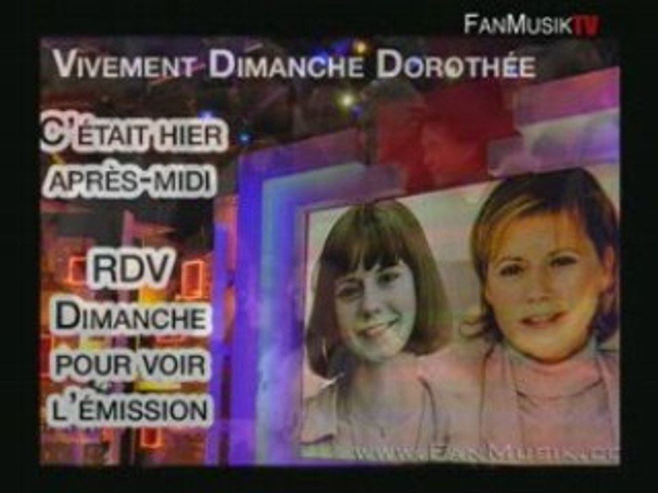 Vivement Dimanche Dorothée - photos - 31 octobre 2007