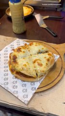 cheesey LAVA PIZZA in Hussainabad #foodshorts #shortvideo #karachistreetfood #youtubeshorts #shorts