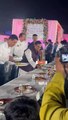 Richest Man Mukesh Ambani Serving Food to People