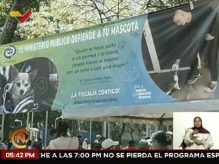 Ministerio Público realiza jornada de protección y cuidado de las mascotas en Caracas