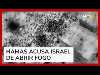 Mais de 100 pessoas morrem durante distribuição de ajuda em Gaza