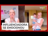 Fabiana Justus recebe alta após 34 dias internada em tratamento contra leucemia: 'Apenas agradecer'