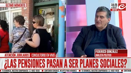 Federico González: "El beneficio que plantea Milei a futuro son solo conjeturas"