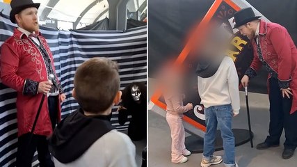 Glasgow Wonka experience guest shares extended video of bizarre trip