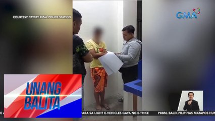 Isa sa mga most wanted sa Rizal dahil sa kasong rape, arestado; suspek, itinanggi na nagtatago siya | UB