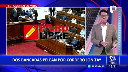 Acción Popular anuncia a Luis Cordero Jon Tay como nuevo integrante de su bancada