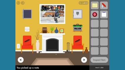 Daily Room Escape 1 March Walkthrough