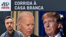 Biden sai na frente de Trump na arrecadação para campanha eleitoral; Will Castro Alves comenta