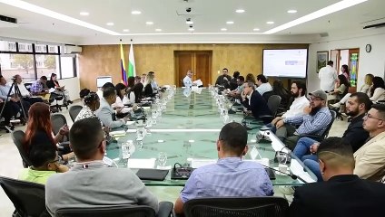 Gobernador Andrés Julián presenta el Plan de Desarrollo al Consejo Territorial de Planeación