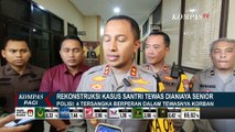 Rekonstruksi Kasus Santri Tewas, Terungkap Korban Dianiaya 3 Hari oleh Para Tersangka